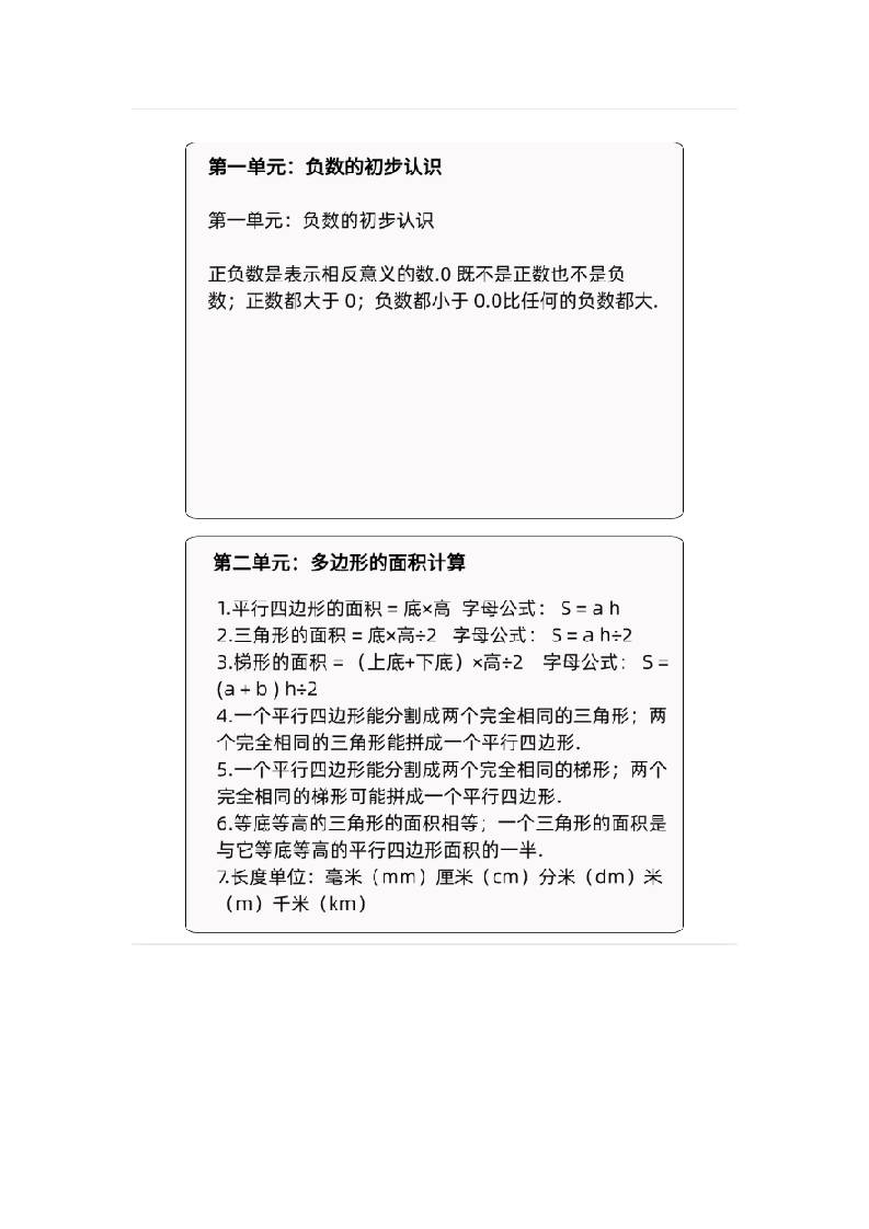 五年级数学上册苏教版课课贴