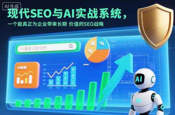 现代SEO与AI实战系统，一个能真正为企业带来长期价值的SEO战略(英语+中文字幕)