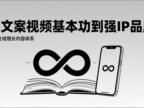 2026内容获客系统课:从文案视频基本功到强IP品牌,构建全域增长内容体系