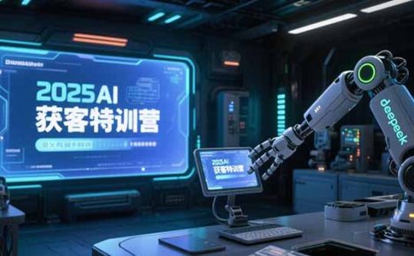 2025AI获客特训营,AI图文视频全制作,deepseek工具实操教学