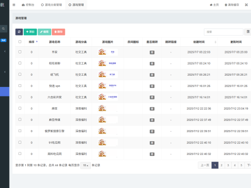 游戏在线试玩导航系统源码 附教程